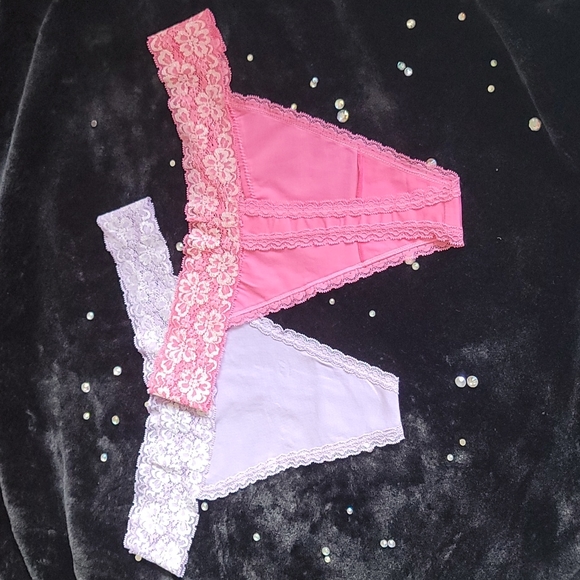 K's Classy Ass, panty, thong, lace, cotton, pink - Picture 2 of 2